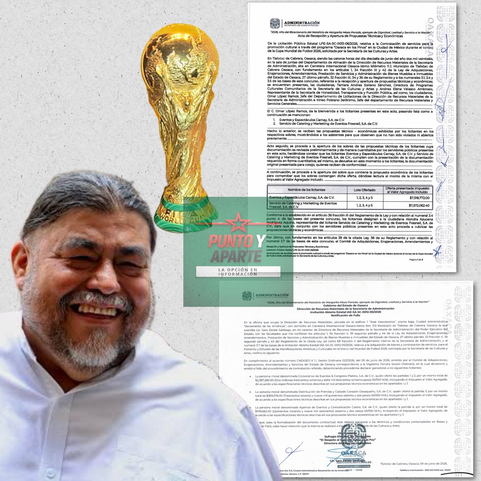 LA SECULTA DE FLAVIO SOSA GASTA $10.9 MDP TOMANDO DE PRETEXTO EL MUNDIAL 2026: EL BALÓN DE ORO DEL DISPENDIO
